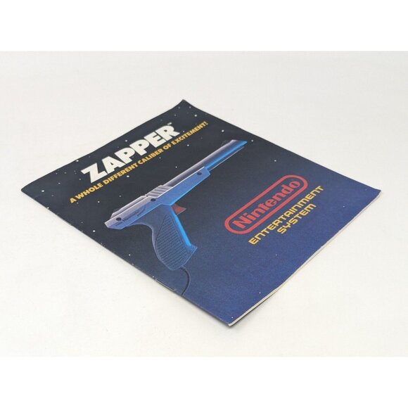 NES ZAPPER Light Gun Original Booklet Manual (Nintendo NES, 1988) VTG - Picture 3 of 6